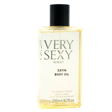 Victorias Secret Victorias Secret Very Sexy Night Satin Body Oil Spray 67 Fl Oz Walmart