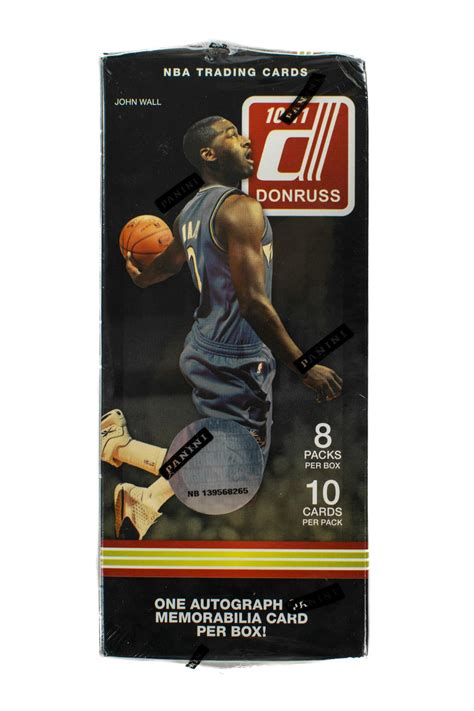 Top selling sports card and trading card hobby boxes list. 2010/11 Donruss Basketball 8-Pack Box | DA Card World