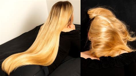Realrapunzels Blonde Ultimate Silky Hair Perfection Photoshoot