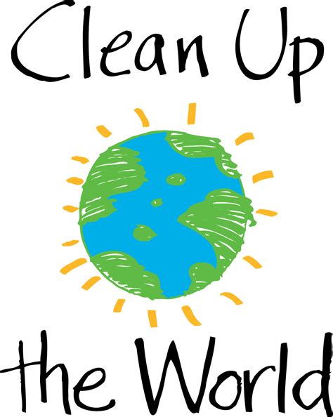 Creative world travel day poster. 'World Cleanup Day' | De Zonnewijzer - Weerde