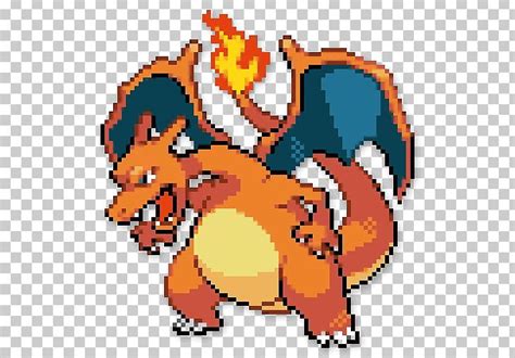 Pokémon Firered And Leafgreen Pokémon Red And Blue Charizard Sprite