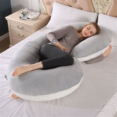 Body Pillow For Pregnant Women And Back Pain Relief Pregnancy Pillow