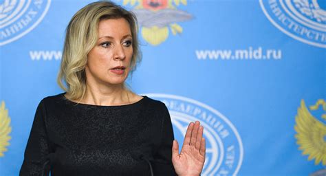 Russian Foreign Ministry Spokeswoman Zakharova Holds Weekly Press Briefing