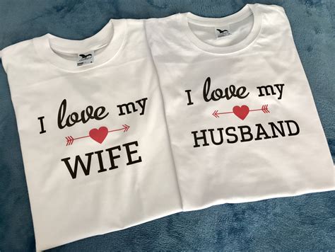 I Love My Husband Wife Shirts Couples Shirts Married Couple Shirt Couples T Set Just