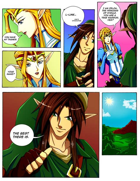 The Legend Of Zelda Anime Chapter 1 Pages 08 19