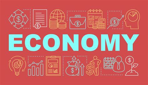 Economy Word Concepts Banner Economic Sector Business And