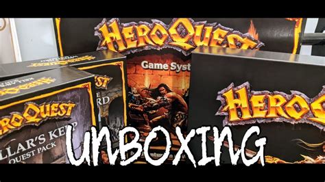 Heroquest Mythic Unboxing Youtube