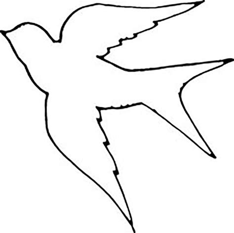 Printable Bird Stencils