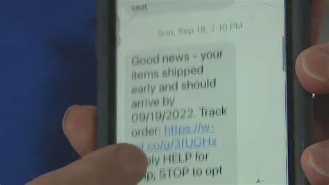 Scam Text Message Poses As Package Delivery Notification