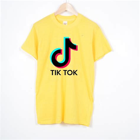 Tiktok Shirt Yellow