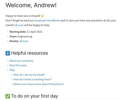 17 Unique Ways To Welcome A New Employee Right