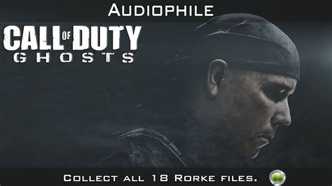 Call Of Duty Ghost Audiophile Achievement Youtube