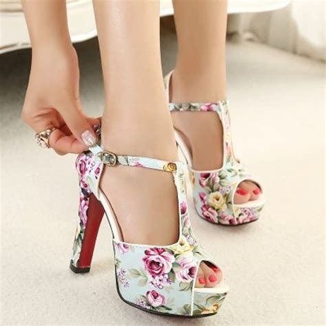 Step Out In Fashionable Floral Heels For Your Next Event