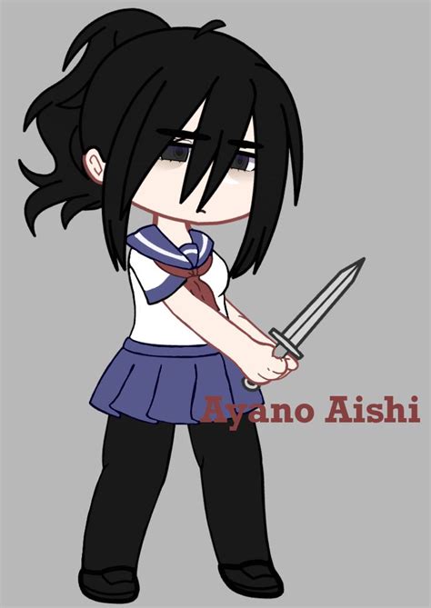 Ayano Aishi 🔪💌 Personagens De Anime Roupas De Anime Desenho De Cabelo