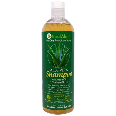 real aloe aloe vera shampoo 473ml healthy options