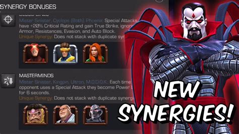 Mister Sinister And Havok Synergies Are Awesome Marvel Contest Of