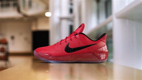 Demar Derozan Gets An All Red Pe Colorway Of The Nike Kobe Ad