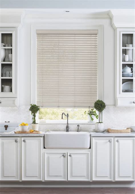 Dust and dirt collect on blinds and shades fairly quickly. Faux Wood Blinds | Hunter Douglas EverWood Blinds ...