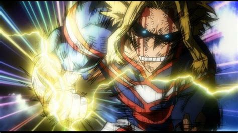All Might Smash Moments Dub Youtube