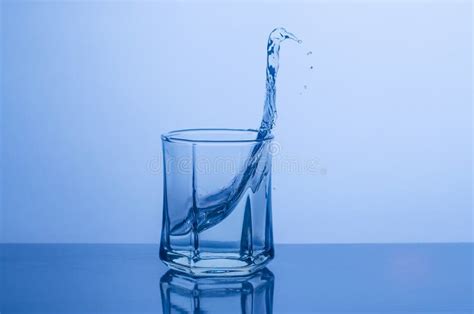 Water Splash In A Glass Stock Photo Image Of Drinking 85869762