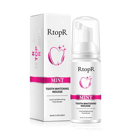 Rtopr Mint Tooth Whitening Mousse