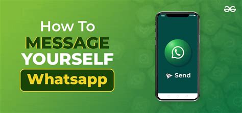 How To Message Yourself On Whatsapp In 2 Ways
