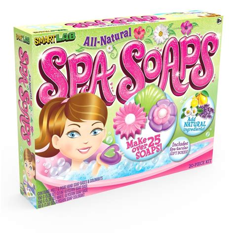Nothing's harder than impressing the kid. All-Natural Spa Soaps - Toy Sense