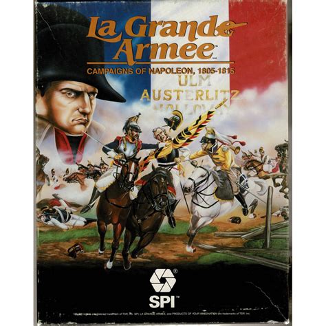 La Grande Armée Campaigns Of Napoleon 1805 1815 Wargame Spi Tsr En