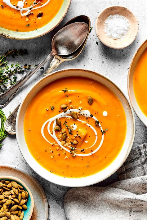 Easy Butternut Squash Soup Healthy Two Peas Their Pod