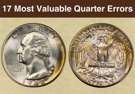 17 Most Valuable Quarter Errors Worth Money With Pictures