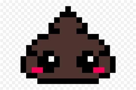Cute Poop Emoji Emoji Pixel Art Easyemoji Pixel Art Free