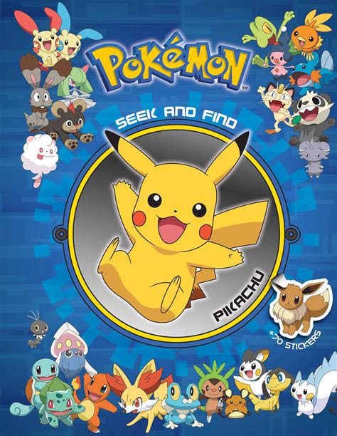 Pokémon Seek And Find Pikachu Book By Vizunknown Official