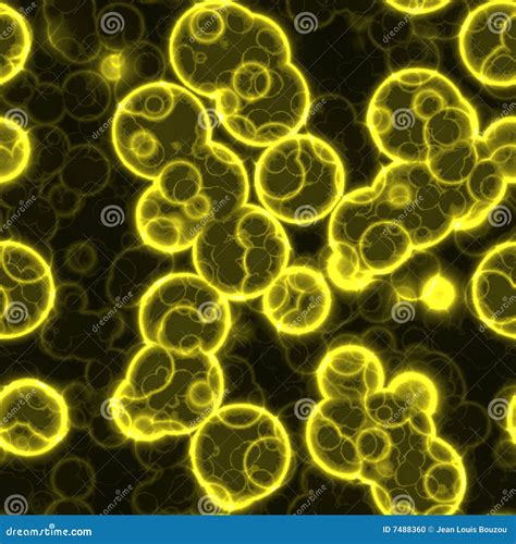 Yellow Cells Background Stock Photo Image 7488360
