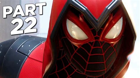 Spider Man Miles Morales Ps5 Walkthrough Gameplay Part 22 2020 Suit