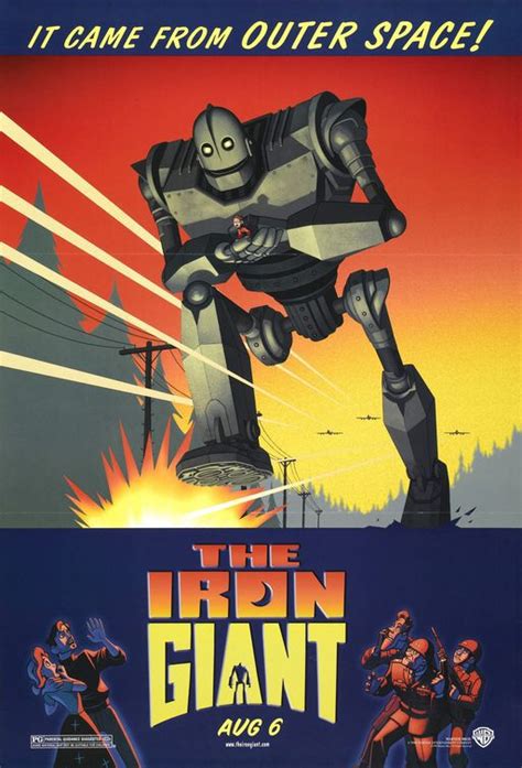 A boy makes friends with an innocent alien giant robot that a paranoid government agent wants to destroy. What are the Best Animated Science Fiction Films?
