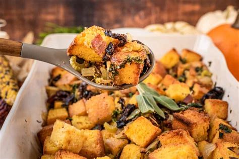 I usually use 1/2 whole wheat flour and 1/2. Savory Jiffy Cornbread Dressing - Recipe by Blackberry Babe