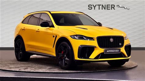 Yellow Jaguar F Pace Svr Cars For Sale Pistonheads Uk