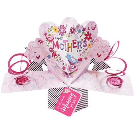 To The Best Mummy Ever Happy Mothers Day Pop Up Card Cards