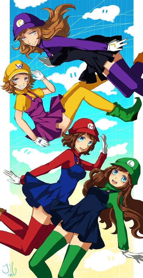 The meaning of the name richelle is: Girls version of Mario, Luigi, Wario, and Waluigi | Mario ...