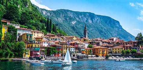 Return from map of lake como to homepage. Visitar el Lago di Como