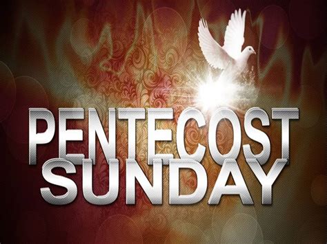 Come Holy Spirit Give Us Love Pentecost Sunday 5 20 18 Pcg New