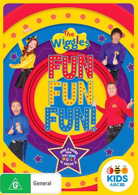 Wiggles The Fun Fun Fun Dvd Region 4 Free Shipping