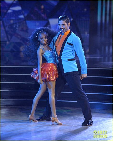 Skai Jackson And Alan Bersten Perform Samba For Dancing With The Stars