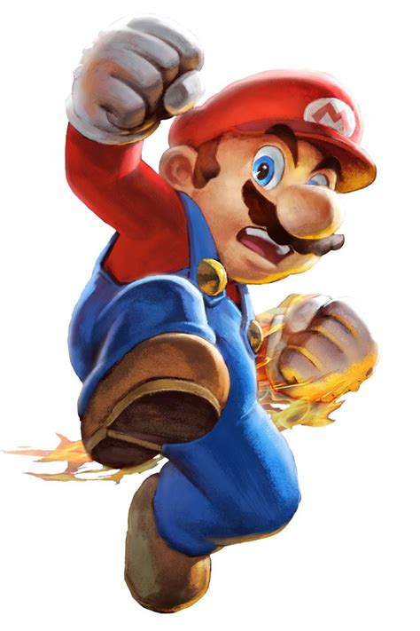 Mario Artwork Super Smash Bros Ultimate Art Gallery Super Mario