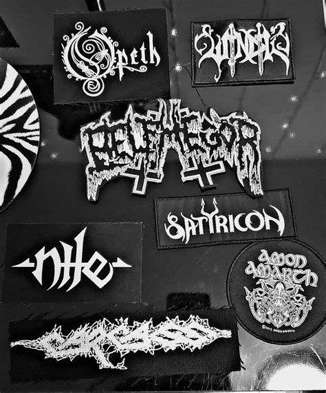 Metal Band Patches By Nemesisdivina9 On Deviantart