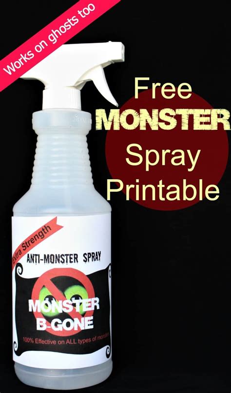 And for any particular game table, the dm is the embodiment of the game's universe. Monster Spray {Free Printable} - Page 2 of 2 - Princess ...