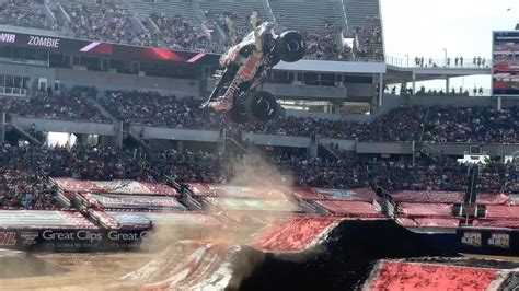 Monster Jam World Finals XXI High Jump Competition YouTube