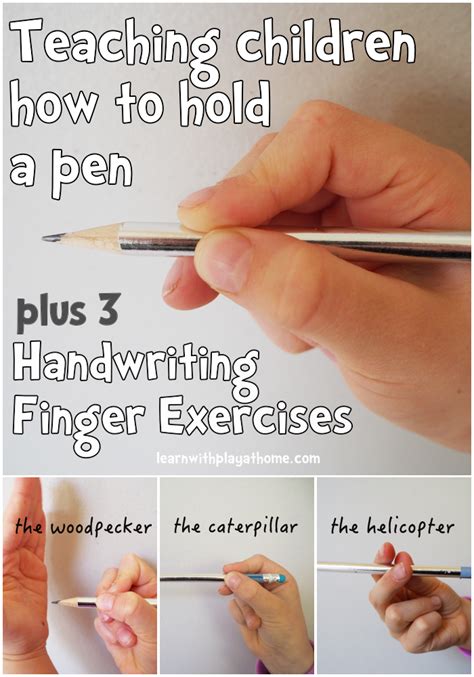 A pencil box has rigid walls, while the pouch body is made of fabric and is flexible, in other words it's a small bag. Learn with Play at Home: Finger Exercises for Kids learning Handwriting and How to Hold a Pen ...