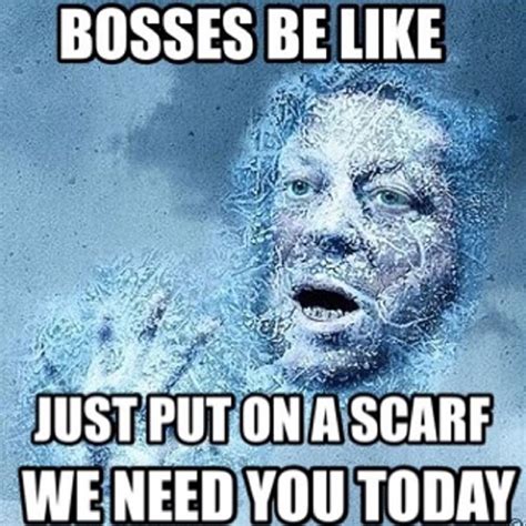 Photos ‘bosses Be Like Meme Snow Day Inspires Jokes Hollywood