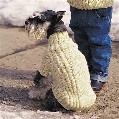 Patony Káble A Srdce Psí Kabát S Dog Coat Pattern Dog Sweaters